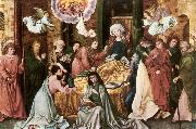HOLBEIN, Hans the Elder Death of the Virgin af Spain oil painting artist